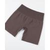 imageAUROLA No Scrunch Dream Shorts for WomenSeamless Workout Soft Smooth Fashion Everyday Casual ShortsChestnut Brown
