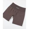 imageAUROLA No Scrunch Dream Shorts for WomenSeamless Workout Soft Smooth Fashion Everyday Casual ShortsChestnut Brown