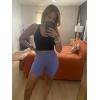 imageAUROLA No Scrunch Dream Shorts for WomenSeamless Workout Soft Smooth Fashion Everyday Casual ShortsJacaranda