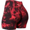Red-black Tie Dye