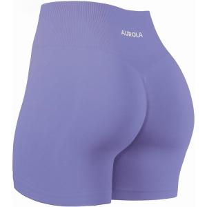 imageAUROLA 5quot Dream Workout Shorts for Women Soft Smooth Comfortable Stretch Active Shorts50 Jacaranda