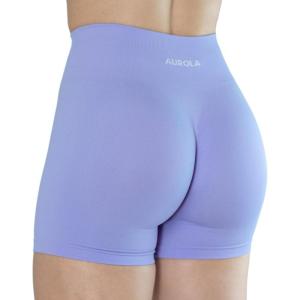 imageAUROLA Dream Collection Women Workout Shorts High Waist Gym Shorts Scrunch Butt Seamless Athletic ShortsJacaranda
