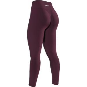 imageAUROLA Dream Collection Workout Leggings for Women High Waist Seamless Scrunch Athletic Running Gym Fitness Active PantsFig