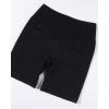 imageAUROLA Impressive Collection Workout Shorts for WomenHigh Waisted VShape Seam Gym Embossed Logo Athletic Fitness ShortBlack