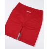 imageAUROLA Impressive Collection Workout Shorts for WomenHigh Waisted VShape Seam Gym Embossed Logo Athletic Fitness ShortChili Red