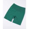 imageAUROLA Impressive Collection Workout Shorts for WomenHigh Waisted VShape Seam Gym Embossed Logo Athletic Fitness ShortGreen Jacket
