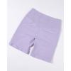 imageAUROLA Impressive Collection Workout Shorts for WomenHigh Waisted VShape Seam Gym Embossed Logo Athletic Fitness ShortLavender