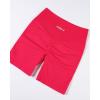imageAUROLA Impressive Collection Workout Shorts for WomenHigh Waisted VShape Seam Gym Embossed Logo Athletic Fitness ShortPink