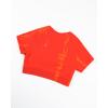 imageAUROLA Serpent Snake Seamless Workout TShirts for WomenShort Sleeve Crop Top Gym Yoga Athletic Shirts TeeHalloween Orange