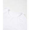 imageAUROLA Serpent Snake Seamless Workout TShirts for WomenShort Sleeve Crop Top Gym Yoga Athletic Shirts TeeSolidcrescent White