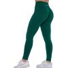 imageAUROLA Workout Leggings for Women Seamless Scrunch Tights Tummy Control Gym Fitness Girl Sport Active Yoga PantsAlpine Green