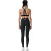 imageAUROLA Workout Leggings for Women Seamless Scrunch Tights Tummy Control Gym Fitness Girl Sport Active Yoga PantsArmy Green