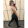 imageAUROLA Workout Leggings for Women Seamless Scrunch Tights Tummy Control Gym Fitness Girl Sport Active Yoga PantsBlack