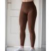 imageAUROLA Workout Leggings for Women Seamless Scrunch Tights Tummy Control Gym Fitness Girl Sport Active Yoga PantsDandelion Brown