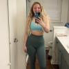 imageAUROLA Workout Leggings for Women Seamless Scrunch Tights Tummy Control Gym Fitness Girl Sport Active Yoga PantsDark Green