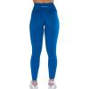 imageAUROLA Workout Leggings for Women Seamless Scrunch Tights Tummy Control Gym Fitness Girl Sport Active Yoga PantsLapis Blue
