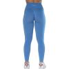 imageAUROLA Workout Leggings for Women Seamless Scrunch Tights Tummy Control Gym Fitness Girl Sport Active Yoga PantsLavender Lustre