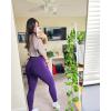 imageAUROLA Workout Leggings for Women Seamless Scrunch Tights Tummy Control Gym Fitness Girl Sport Active Yoga PantsPetunia
