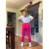 imageAUROLA Workout Leggings for Women Seamless Scrunch Tights Tummy Control Gym Fitness Girl Sport Active Yoga PantsPink