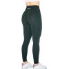 imageAUROLA Workout Leggings for Women Seamless Scrunch Tights Tummy Control Gym Fitness Girl Sport Active Yoga PantsPonderosa Green