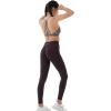 imageAUROLA Workout Leggings for Women Seamless Scrunch Tights Tummy Control Gym Fitness Girl Sport Active Yoga PantsPuce