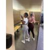 imageAUROLA Workout Leggings for Women Seamless Scrunch Tights Tummy Control Gym Fitness Girl Sport Active Yoga PantsRaindrops