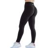 imageAUROLA Workout Leggings for Women Seamless Scrunch Tights Tummy Control Gym Fitness Girl Sport Active Yoga PantsSeal Brown