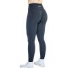 imageAUROLA Workout Leggings for Women Seamless Scrunch Tights Tummy Control Gym Fitness Girl Sport Active Yoga PantsSet Black Marlblack Cherry