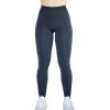 imageAUROLA Workout Leggings for Women Seamless Scrunch Tights Tummy Control Gym Fitness Girl Sport Active Yoga PantsSet Black Marlblack Cherry