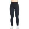 imageAUROLA Workout Leggings for Women Seamless Scrunch Tights Tummy Control Gym Fitness Girl Sport Active Yoga PantsSet Blackfiery Red
