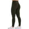 imageAUROLA Workout Leggings for Women Seamless Scrunch Tights Tummy Control Gym Fitness Girl Sport Active Yoga PantsCypress
