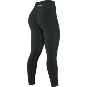imageAUROLA Workout Leggings for Women Seamless Scrunch Tights Tummy Control Gym Fitness Girl Sport Active Yoga PantsArmy Green