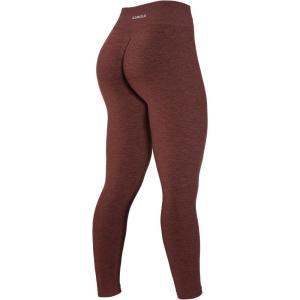 imageAUROLA Workout Leggings for Women Seamless Scrunch Tights Tummy Control Gym Fitness Girl Sport Active Yoga PantsBronze