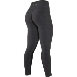 imageAUROLA Workout Leggings for Women Seamless Scrunch Tights Tummy Control Gym Fitness Girl Sport Active Yoga PantsCurry Ash