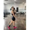 imageAUROLA Intensify Workout Shorts for Women Seamless Scrunch Short Gym Yoga Running Sport Active Exercise Fitness ShortsBlack