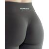 imageAUROLA Intensify Workout Shorts for Women Seamless Scrunch Short Gym Yoga Running Sport Active Exercise Fitness ShortsChestnut Brown