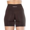 imageAUROLA Intensify Workout Shorts for Women Seamless Scrunch Short Gym Yoga Running Sport Active Exercise Fitness ShortsChocolate Plum