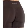 imageAUROLA Intensify Workout Shorts for Women Seamless Scrunch Short Gym Yoga Running Sport Active Exercise Fitness ShortsChocolate Plum