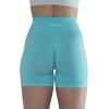 imageAUROLA Intensify Workout Shorts for Women Seamless Scrunch Short Gym Yoga Running Sport Active Exercise Fitness ShortsCrystal Blue