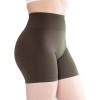 imageAUROLA Intensify Workout Shorts for Women Seamless Scrunch Short Gym Yoga Running Sport Active Exercise Fitness ShortsDark Olive