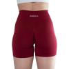 imageAUROLA Intensify Workout Shorts for Women Seamless Scrunch Short Gym Yoga Running Sport Active Exercise Fitness ShortsDeep Red
