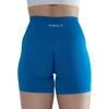 imageAUROLA Intensify Workout Shorts for Women Seamless Scrunch Short Gym Yoga Running Sport Active Exercise Fitness ShortsDiva Blue