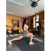 imageAUROLA Intensify Workout Shorts for Women Seamless Scrunch Short Gym Yoga Running Sport Active Exercise Fitness ShortsEucalyptus