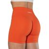 imageAUROLA Intensify Workout Shorts for Women Seamless Scrunch Short Gym Yoga Running Sport Active Exercise Fitness ShortsFlame Orange