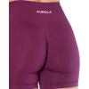 imageAUROLA Intensify Workout Shorts for Women Seamless Scrunch Short Gym Yoga Running Sport Active Exercise Fitness ShortsMagenta
