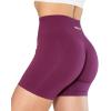 imageAUROLA Intensify Workout Shorts for Women Seamless Scrunch Short Gym Yoga Running Sport Active Exercise Fitness ShortsMagenta