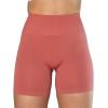 imageAUROLA Intensify Workout Shorts for Women Seamless Scrunch Short Gym Yoga Running Sport Active Exercise Fitness ShortsMineral Red