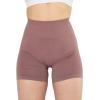 imageAUROLA Intensify Workout Shorts for Women Seamless Scrunch Short Gym Yoga Running Sport Active Exercise Fitness ShortsOld Rose