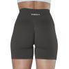 imageAUROLA Intensify Workout Shorts for Women Seamless Scrunch Short Gym Yoga Running Sport Active Exercise Fitness ShortsPackblackTuxedo BlueChestnut Brown