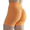 imageAUROLA Intensify Workout Shorts for Women Seamless Scrunch Short Gym Yoga Running Sport Active Exercise Fitness ShortsPapaya